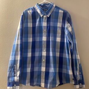 Men’s Chaps Long Sleeve Button Up Shirt